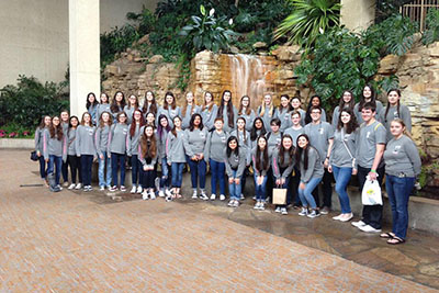 The chorale women's choir at SWACDA in Kansas City.