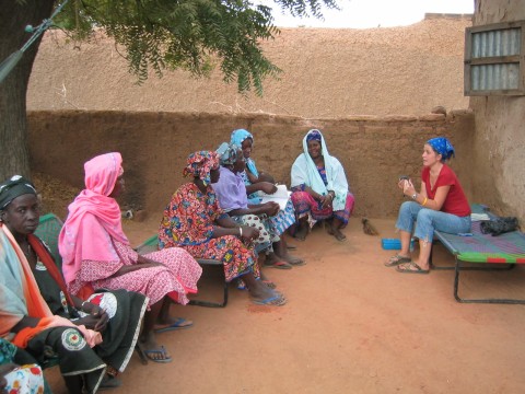 Human Geo teacher works with Peace Corps