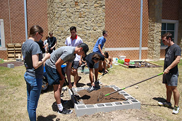 Environmental systems creates community gardens