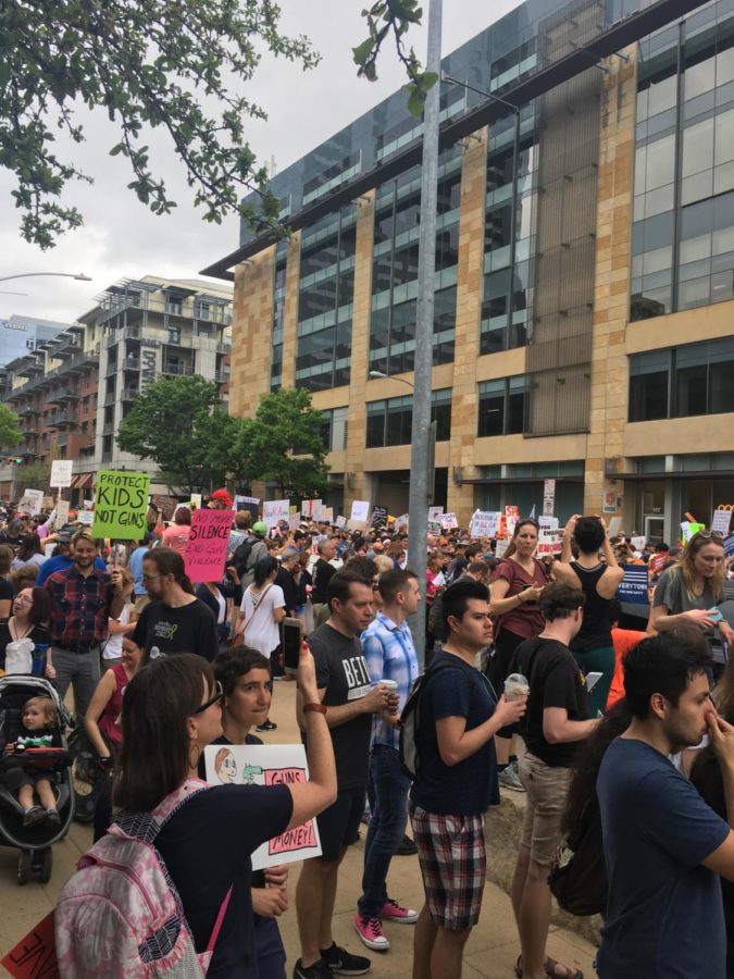 Vandegrift students attend March For Our Lives