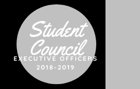 Student Council officers were announced October 22