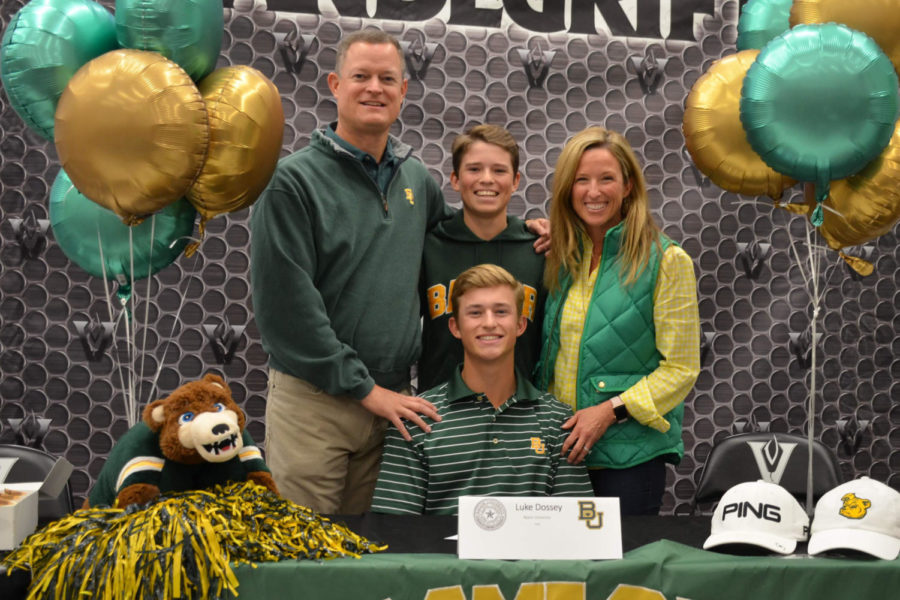 Luke Dossey | Golf | Baylor

I chose Baylor because I think that the golf coach is the best there is. And I think that it will be a great place to prepare me for the next level.  I’m most looking forward to playing with my teammates and competing for a national championship. I feel like that would be one of the greatest accomplishments a golfer could achieve.
