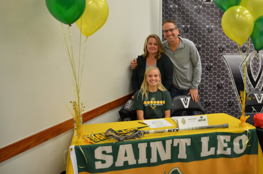 Sierra Yoder | Lacrosse | Saint Leo University

I picked my college because it’s in a great location, it’s really pretty and they have a really good lacrosse team. I’m really excited to get on the field and start playing college level lacrosse. 