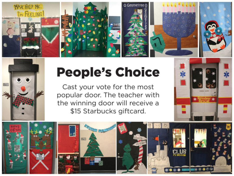 Door Decorating Contest- Peoples Choice Award