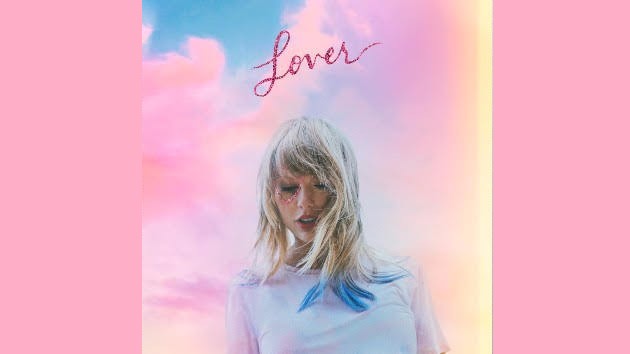 The cover of Taylor Swifts 7th album. Lover was released August 23, 2019.