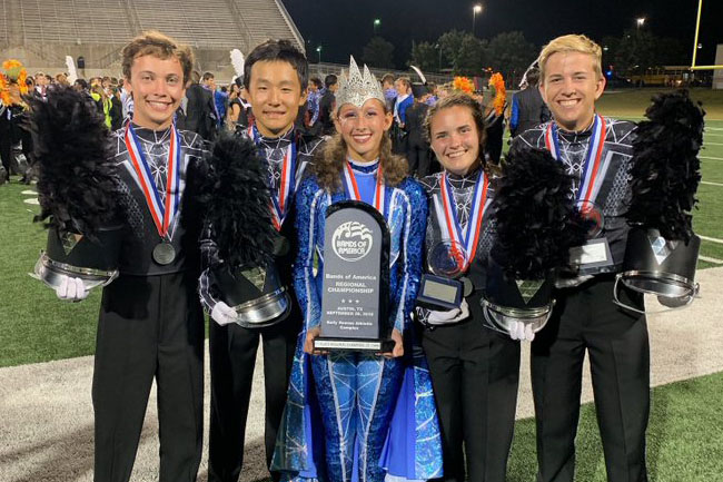 The band traveled to Kelly Reeves Athletic Complex in Austin to compete.