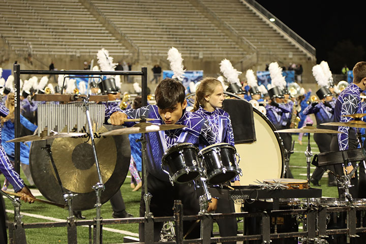 The band placed second at the San Antonio Super Regionals.