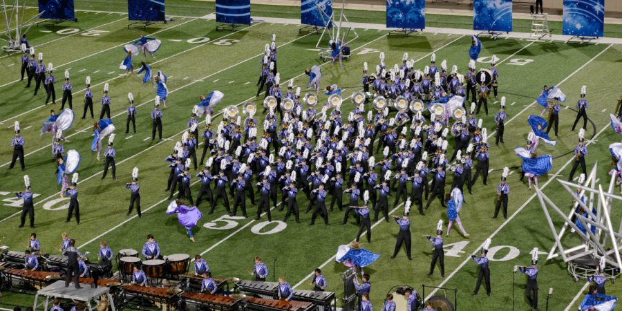 Band performs Aria Queen of the Night during competition.