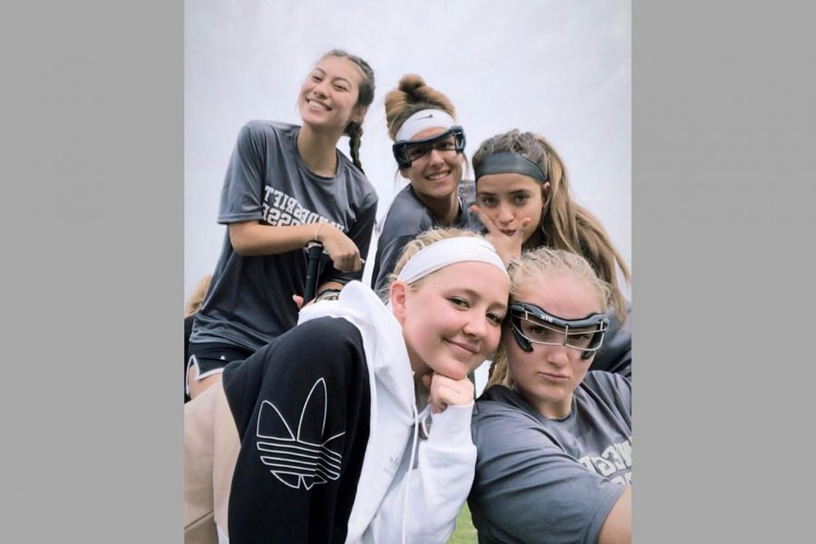 The the girls lacrosse team spent the day in Dallas Saturday competing against two Dallas teams.