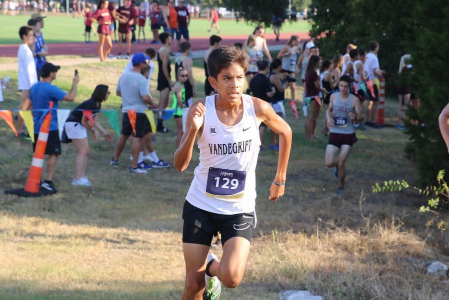 Sophomore Kevin Sanchez reflects on his freshmen season after placing top ten at the district meet. 