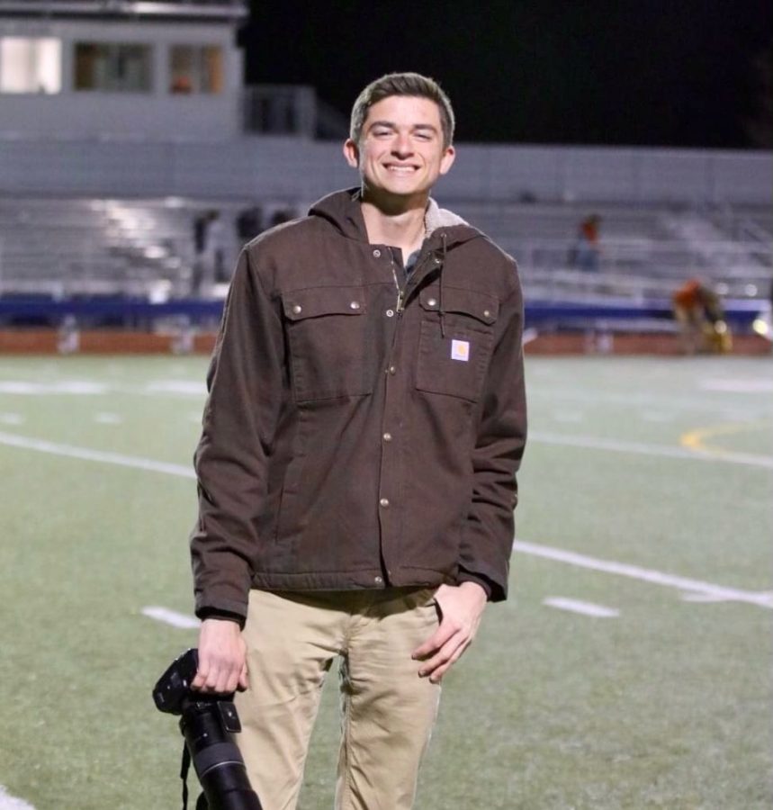 Field posing and reporting at the Wyoming 3A State playoffs.