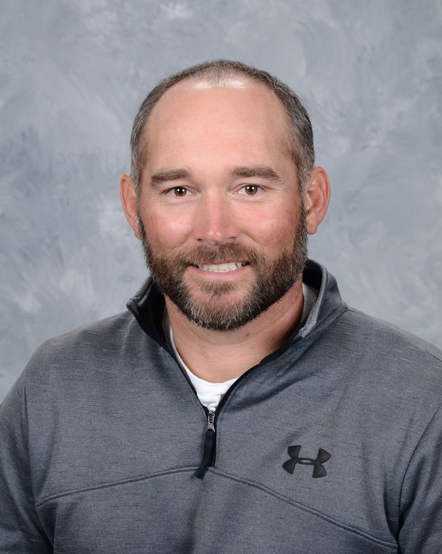 Jarod Hickle is both a teacher and sports coach here at Vandegrift High School.  Photo by VHS