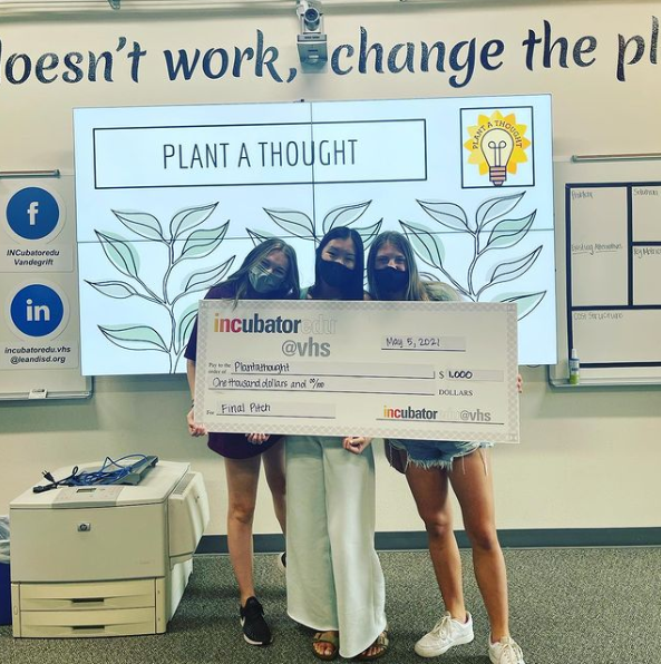 The Plant A Thought team, who will be participating in National Pitch as the first place INCubator team.