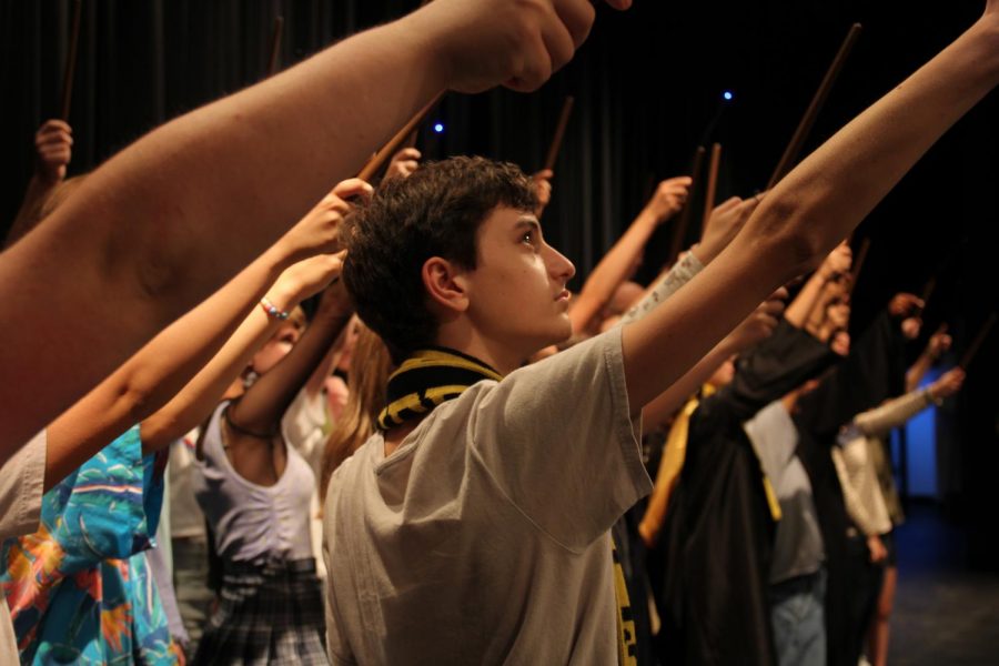 Gavin Stubbings plays the character Oliver Rivers in the VHS Theatre production of Puffs.