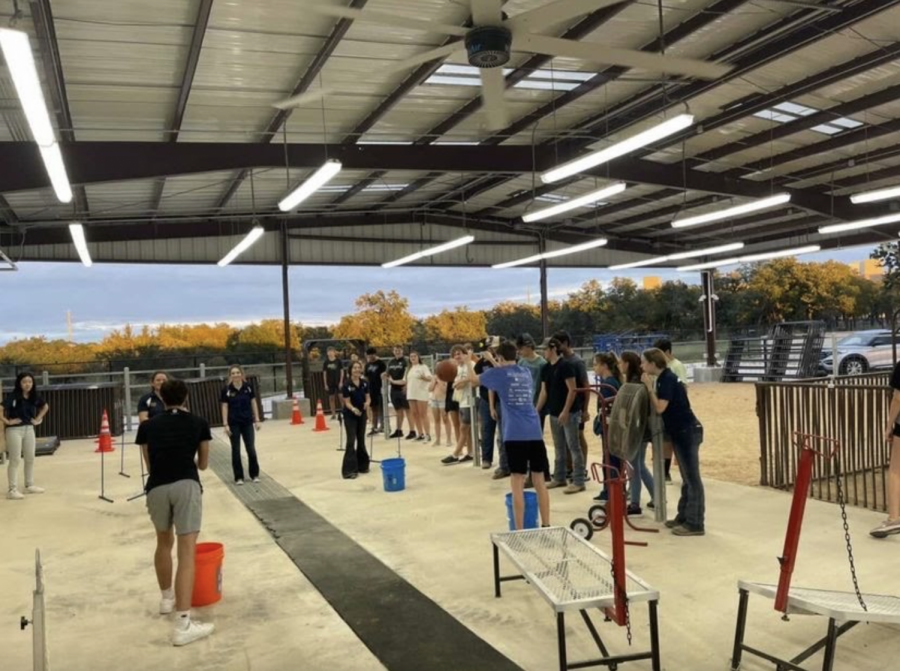 ‘Wooly’ tough competition: FFA hosts Olympic games in agriculture barn