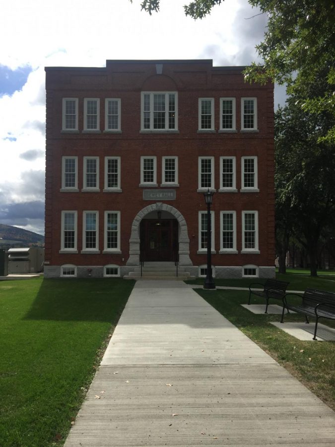 One of the many buildings that make up the Norwich University campus in Vermont.  