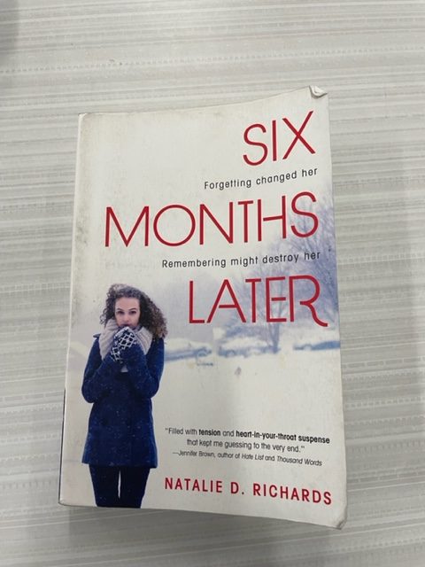 Six Months Later is such a good read, especially during your sixth period government class