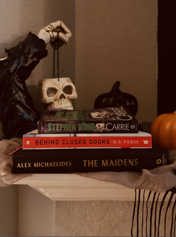 VHSs book club dove into the horror/thriller genre, including The Maidens