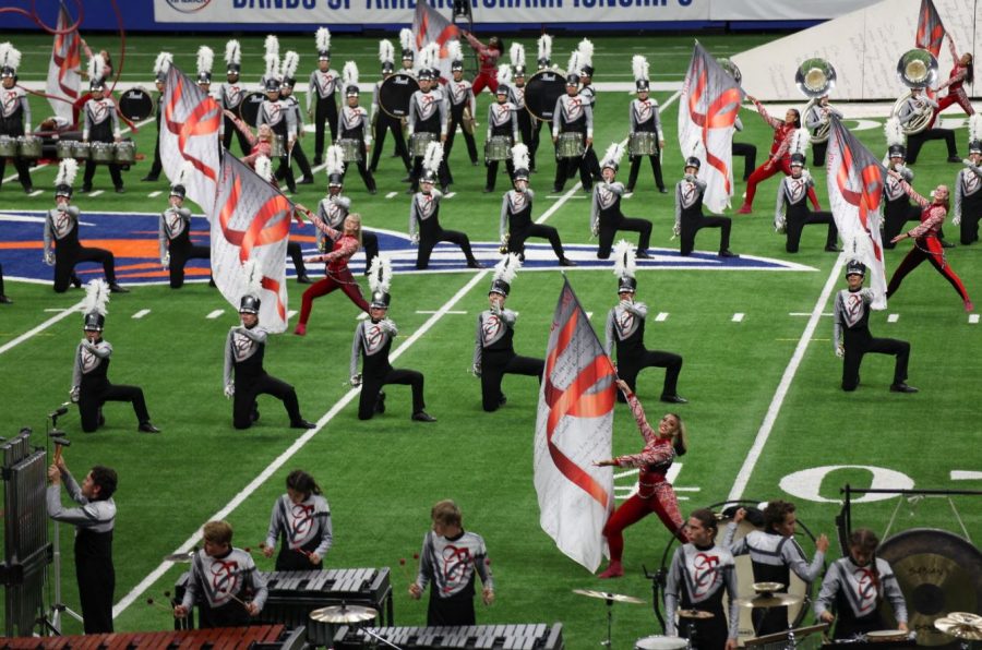 Band and Vision holding their last pose of part three