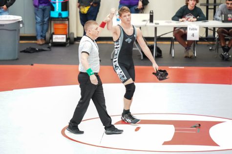 Zachary Hampton Wrestles In States