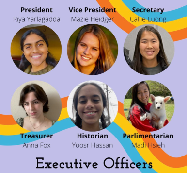 The newly elected 2022-2023 school year Student Council executive officers
