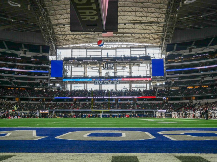 Dallas Cowboys AT&T Stadium in Arlington hosts 12 Texas high school football championships with three on Saturday, Dec. 17. After Aledo beat College Station in 5A DI, the Vipers fell to Desoto in 6A DII before Duncanville edged North Shore in the 6A DI final that evening.