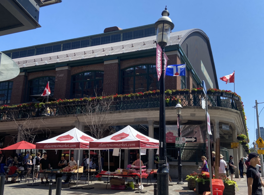 St. Lawerence Farmers market at Market Street in Canada