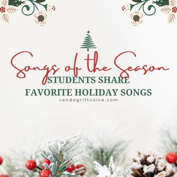 Navigation to Story: Songs of the season: Students share their favorite holiday tunes