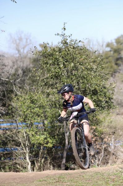 Navigation to Story: Steiner Ranch Mountain Biking students race in NICA competition