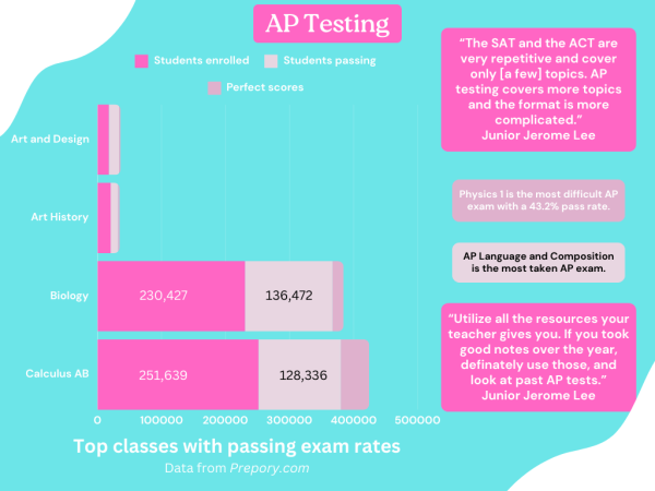 Examining success: AP testing statistics