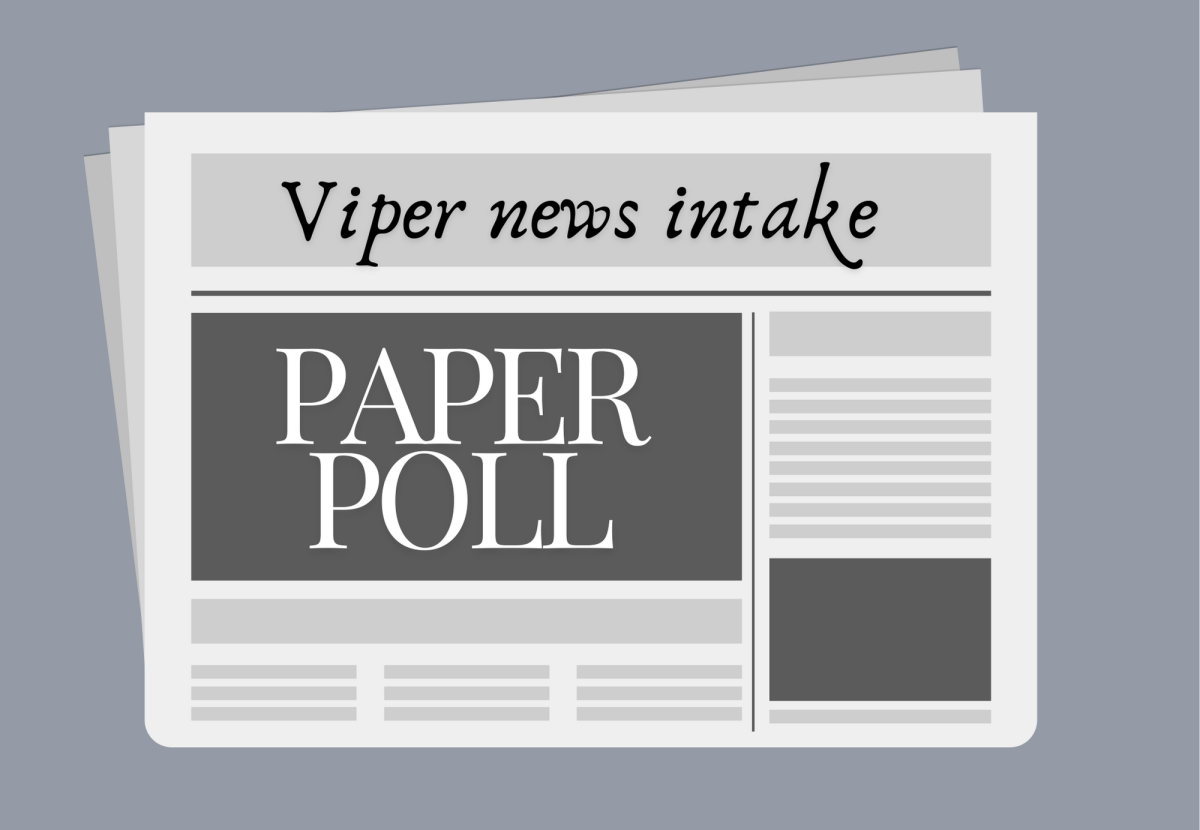 Paper poll: Students news intake