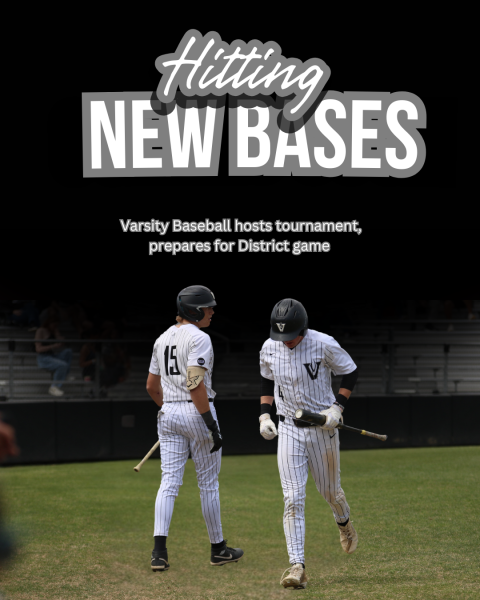 Navigation to Story: Hitting new bases: Varsity baseball hosts, wins tournament, prepares for District game
