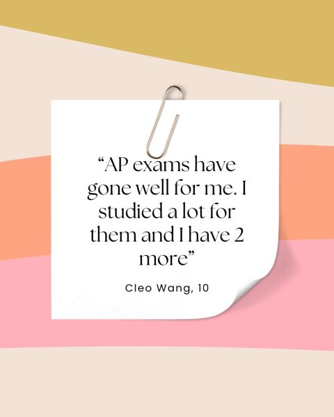 Navigation to Story: Students share AP exam experience
