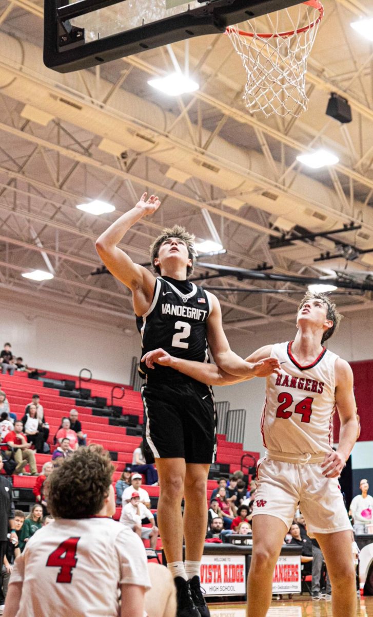 Junior Maddox Aronica goes up for a shot. 