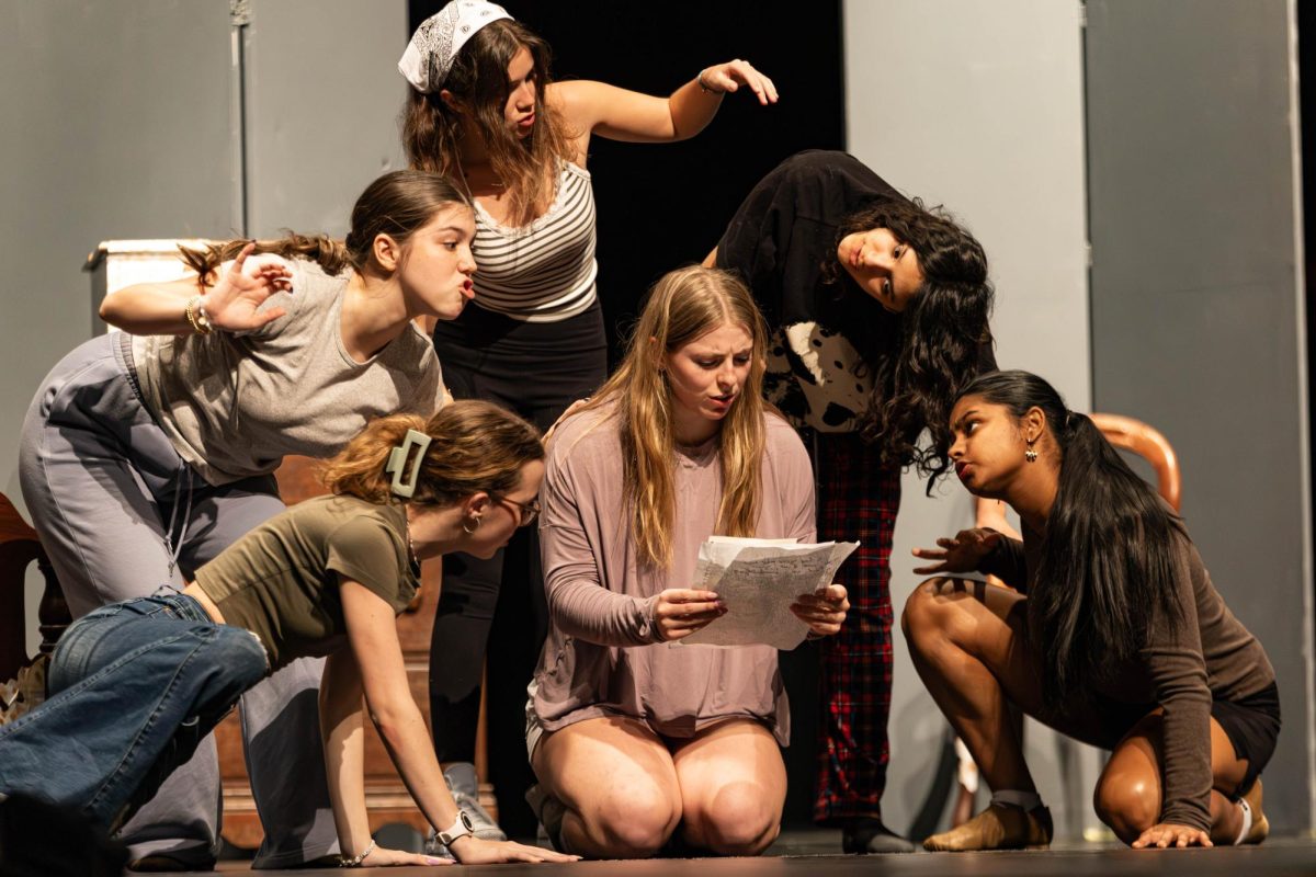 "Yellow Wallpaper" is adapted from Charlotte Perkins Gilman's short story. "It's intense, moving, and not your average school play," Hattie Bergman, Theater Director, said.
